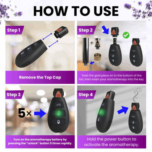 Aromajamin™ Car Key Diffuser - Image 7